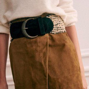 Sezane Carlie Belt Black Multi
